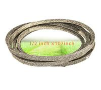 WEPECULIOR Make with Kevlar Courroie d'entraînement pour tondeuse à gazon 1/2" x 271,8 cm Courroie en V 754-3053 954-3053 954-0215 954-0225 pour CUB Cadet MTD AYP