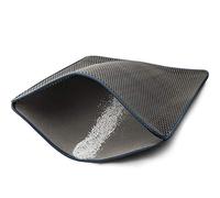 WePet Tapis de litière pour chat, tapis de piège à litière pour chaton, tapis double couche, sans phtalate, imperméable à l'urine, facile à nettoyer, contrôle des éclaboussures, bac à litière