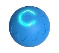 Weppduk Balle intelligente pour chien - Balle interactive pour chat | Balle roulante automatique avec lumière LED | Jouets pour chats d'intérieur rechargeables par USB