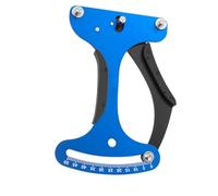 Weppduk bikee Tensiomètre de rayon - Outil de tension portable pour rayons de roue | Jauge de précision réglable | Outil de mesure de cyclisme pour réglage et correction de la tension des rayons de