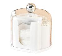 Weppduk Boîte de rangement pour cotons-tiges, boîte de rangement pour cotons-tiges, boîte de rangement portable pour épingles à cheveux, petit support transparent pour cotons-tiges, étui portable