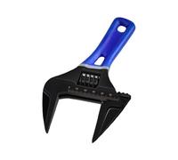 Weppduk Clé à main réglable - Clé à main réglable en métal - Petite clé résistante à l'usure, outil à main portable pour valves d'eau, raccord de tuyau domestique