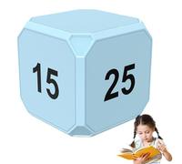 Weppduk Invert Timer Cube, Minuteur de cuisine - Minuterie inversée - Minuterie de jeu numérique - Minuterie mignonne pour enfants et salle de classe, entraînement et apprentissage