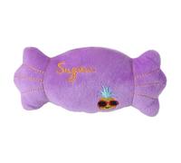 Weppduk Jouet en peluche pour chien - Jouets doux pour chien en forme de bonbons, jouets d'intérieur pour chats, jouets de dentition pour chiot, jouets à mâcher pour animaux de compagnie, jouets de