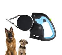 Weppduk Laisse télescopique pour chien | 3 mètres multifonction | Cordon portable pour chien, laisse légère avec lumière pour jogging, parc, randonnée, voyage