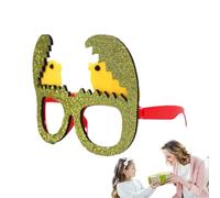 Weppduk Lunettes de Pâques, accessoires de photomaton amusants avec oreilles de lapin, œufs de poussin, lunettes de Pâques légères, accessoires de Pâques dans des couleurs vives pour Pâques