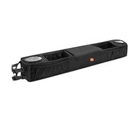 Weppduk Panier de rangement pour voiturette de golf - Organiseur de plateau portable pour chariot de golf | Support de panier de golf avec tasse isotherme | Boîte à outils pliable | Plateau de