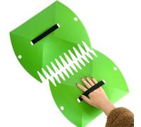 Weppduk Pelle à feuilles | Pince à feuilles légères, pinces légères pour attraper les feuilles, les débris de pelouse et les ordures, poignée ergonomique robuste pour feuilles