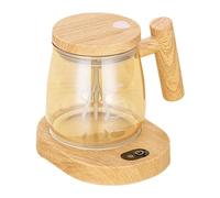 Weppduk Selff Stirring Tasse à café électrique avec mélangeur haute vitesse | Tasse à mélanger électrique avec couvercle | Tasse à café rechargeable pour la maison, le bureau, les voyages