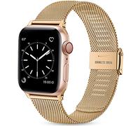 Wepro Bracelets Compatibles avec Le Bracelet Apple Watch 45mm 44mm 42mm 46mm 49mm pour, Bracelet de Remplacement en Métal Classique pour Apple Watch SE/iWatch Séries 10 9 8 7 6 5 4 3/Ultra, Or Royal