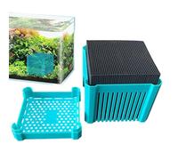 Weqizuerqi 11,2 x 11,2 x 11,2 cm - Cube de purificateur d'eau au charbon actif pour aquarium - Cube de charbon actif - Pour le nettoyage des impuretés et des odeurs