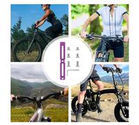 Weqizuerqi Adaptateur de Porte-Bidon,Positionneur De Montage pour Bouteille | Support Réglable pour Flasque De Scooter pour Vélos VTT Route Et Exercice