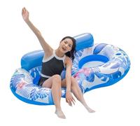 Weqizuerqi Aides à la natation pour adultes | Chaise flottante gonflable pour femmes et hommes Été Plaisir de baignade lac rivière bateau parc de loisirs vacances