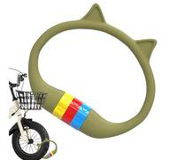 Weqizuerqi Antivol de vélo avec code, en forme d'oreilles de chat, cadenas en silicone avec protection antivol pour scooter, moto, trajet, caravane, portail, terrasse, voyage, parking, montagne