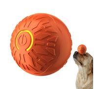 Weqizuerqi Balle Électrique Pour Animaux De Compagnie Pour Chiens, Balle Roulante Pour Chien Avec Lumière LED,lampes De Poche LED Divertit La Balle Pour Les,balle Rebondissante Automatique Pour Chiens