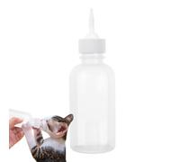Weqizuerqi Biberon d'allaitement pour chaton, bébé chat, 118 ml, mangeoire portable pour animal domestique pour promener chaton, lapins, hamster, randonnée, camping, voyage, voiture, maison, voyage