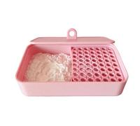 Weqizuerqi Boîte À Tapoter En Fécule De Maïs Pour Argile,Outils De Modelage Argile,Étui À Tapoter Pour Fournitures Créatives | Fournitures pour Création de Bijoux et Sculpture Artisanale