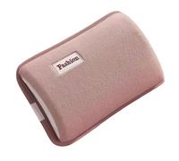 Weqizuerqi Bouillotte chaude, housse en peluche, chauffe-mains, réutilisable, rechargeable, pour soulager les douleurs abdominales, pieds, lit, femmes, maison, bureau, école, froid