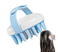 Weqizuerqi Brosse de massage pour cuir chevelu - Outil de massage pour homme et femme - Peigne portable pour laver les cheveux