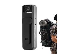 Weqizuerqi Caméra Corporelle sans Fil | Caméra Portable 1080P,Caméscope avec Vision et Connectivité sans Fil pour Sport Sécurité Vlog Voyage Intérieur Extérieur