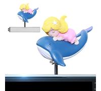 Weqizuerqi Décoration Amusante pour Tableau de Bord de Voiture - Planche de Surf - Décoration de Voiture Amusante pour Surfer sur Les Sculptures de Troupeau de Camion - Anniversaire Fête de