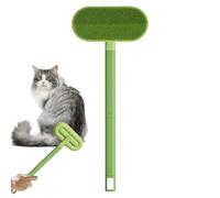 Weqizuerqi Épilateur - Le nettoyeur de poils d'animaux pour chats et chiens, rouleau à peluches avec longue poignée pour nettoyer tapis, sol, lit et coussins