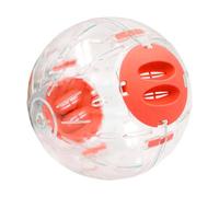 Weqizuerqi Grande balle pour hamster | Roue silencieuse interactive pour hamster nain | Jolies petites fournitures pour animaux de compagnie avec trou d'aération pour souris chinchilla gerbil furet