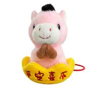 Weqizuerqi Jouet en Peluche - Pendentif - Décoration d'animal de fête du Printemps - Figurine du Nouvel an Chinois - pour Filles - Sac à Dos pour - Vacances - Sac d'anniversaire