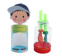 Weqizuerqi Modèle de Poumon,Système Respiratoire avec Mécanisme De Respiration Visible - Kit Éducatif pour Étudiants À Assembler pour Apprentissage À La Maison