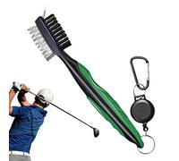 Weqizuerqi Nettoyeur de Club de Golf, Pinceau de Club de Golf | Nettoyeur de Balle de Golf Portable Double Face, Outil d'entretien pour Les Cours en Plein air, Hommes et Femmes, Caddy Caddy