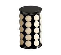 Weqizuerqi Porte-capsules de café, généreux pour boissons chaudes, support de sac à café rotatif pour comptoir de cuisine, pour la maison, l'hôtel, le restaurant, le magasin, la salle à manger, la