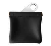 Weqizuerqi Sac cosmétique de poche Squeeze - Sacs de maquillage portables pour le sac à main - Sac de rangement multifonctionnel Organisateur de voyage pour cosmétiques pour femmes, écouteurs, Noir