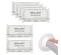 Weqizuerqi Scellant Mastic Argile - Scellant étanche pour mur - 6 pièces colles d'étanchéité pour trous muraux ménage climatisation réparation trou mural tuyau d'égout boue d'étanchéité