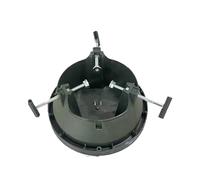 Weqizuerqi Socle pour Arbre Artificiel - Support pour Arbre Artificiel,avec 3 Boulons Réglables Fonction de Protection et Réservoir d'eau,pour Décoration De Fête Maison De Campagne