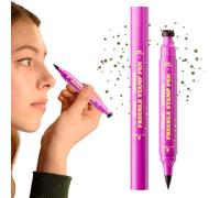 Weqizuerqi Stylo à point de maquillage imperméable 2 en 1 pour un look naturel