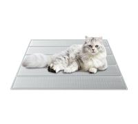 Weqizuerqi Tapis rafraîchissant pour chien | Tapis de couchage respirant pour chien, résistant à l'abrasion, anti-fuite, pour l'intérieur et l'extérieur, voiture, chenil, caisse de transport