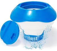 WEQNGIU Grand flotteur flottant de chlore de piscine de 20,3 cm avec anneau de réglage par niveaux, doseur de chlore pour piscines, jacuzzi, spa
