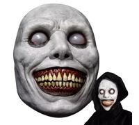 WEQNGIU Masque d'Halloween effrayant, masque d'horreur de démons souriants, masque effrayant pour cosplay, accessoires de fête