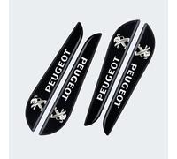 WEQTYSAB 4 Pièces protecteurs Bord Porte Voiture, pour Peugeot 208 2012-2019 Protection Portiere Voiture Bord Voiture Autocolant Bande Anti-Collision De Porte,A