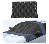 WEQTYSAB Couverture Pare-Brise Voiture, pour Peugeot 2008 2014+ Housse de Pare-Brise Avant Pliable Résistante aux Intempéries Protege Pare Brise Givre