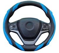 WEQTYSAB Voiture Volant Couvre, pour Ford Transit Custom (2013-2023) Respirante Antidérapante pour Le Sport Housse Volants Voiture Accessoires D'intérieur Protecteurs,C-38CM