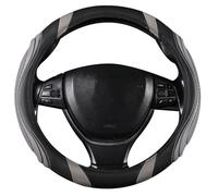 WEQTYSAB Voiture Volant Couvre, pour Renault Master III 2010+ Respirante Antidérapante pour Le Sport Housse Volants Voiture Accessoires D'intérieur Protecteurs,D-38CM