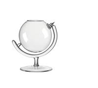 WEQYFDC 330ml Clear Globe Cocktail Glasses Creative Restaurant Bar Glassware Mixed Wine Set Smoothie Juice Cup Molecular Food Container