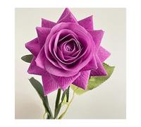 WEQYFDC Artificial Flowers Moisturizing Rose Simulation Bouquet Wedding Valentine's Day Fake(Rose Red,15pcs)