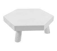 WEQYFDC Rehausseur pour Support À Plantes Small Stool Strong Plant Stand for Succulent Plants Display Indoor Outdoor Potted Holder Flowerpot Riser(23X20X7.5CM)