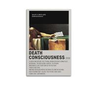 WEQYWEY Poster décoratif sur toile « Have A Nice Life Death Consciousness » - Décoration murale vintage avec musique et films - Décoration pour salon, chambre à coucher - 60 x 90 cm - Style rétro