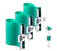 WER Enveloppement De Tasse in Silicone Par Sublimation 3d, Fixation De Pince De Tasse De 11oz Pour Gobelets D'impression Par Transfert (3 pack)