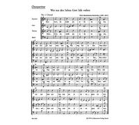 Wer nur den lieben Gott lässt walten-Kantate. Chormusik des 19. Jahrhunderts.Chorpartitur [Import]