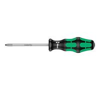 Wera 009319 Kraftform 355 Tournevis Pozidriv 2 x 300mm (Import Grande Bretagne), 1 Pièce, Noir/Vert