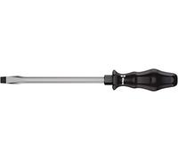 Wera 018272 Kraftform 932 Tournevis pour vis à fente 12 x 200 mm (Import Grande Bretagne), Noir/Jaune